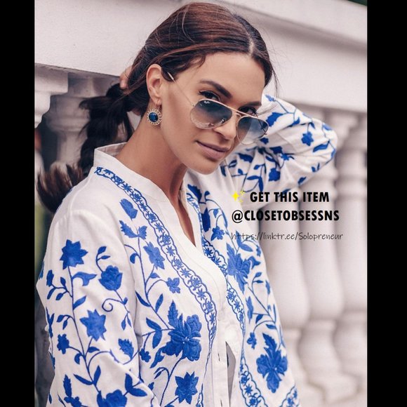 LAST ONE!!! BLOGGER FAVE!!! ZARA Linen Blend Jacket* - Picture 6 of 16